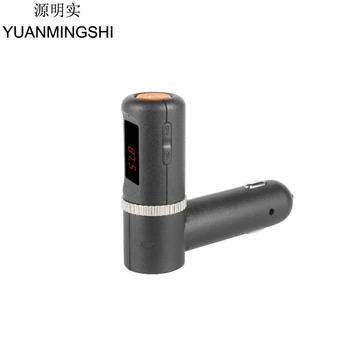 YUANMINGSHI Hands Free FM transmitter with Bluetooth Dual USB car charger+Bluetooth Car FM Transmitter support MP3 Play
YUANMINGSHI Hands Free FM transmitter with Bluetooth Dual USB car charger+Bluetooth Car FM Transmitter support MP3 Play