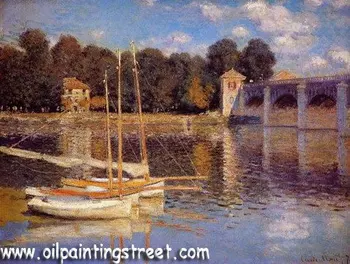 Oil Painting Reproduction on linen canvas,The bridge at Argenteuil By Claude Monet , Free DHL,100% handmade,museum Quality
Oil Painting Reproduction on linen canvas,The bridge at Argenteuil By Claude Monet , Free DHL,100% handmade,museum Quality