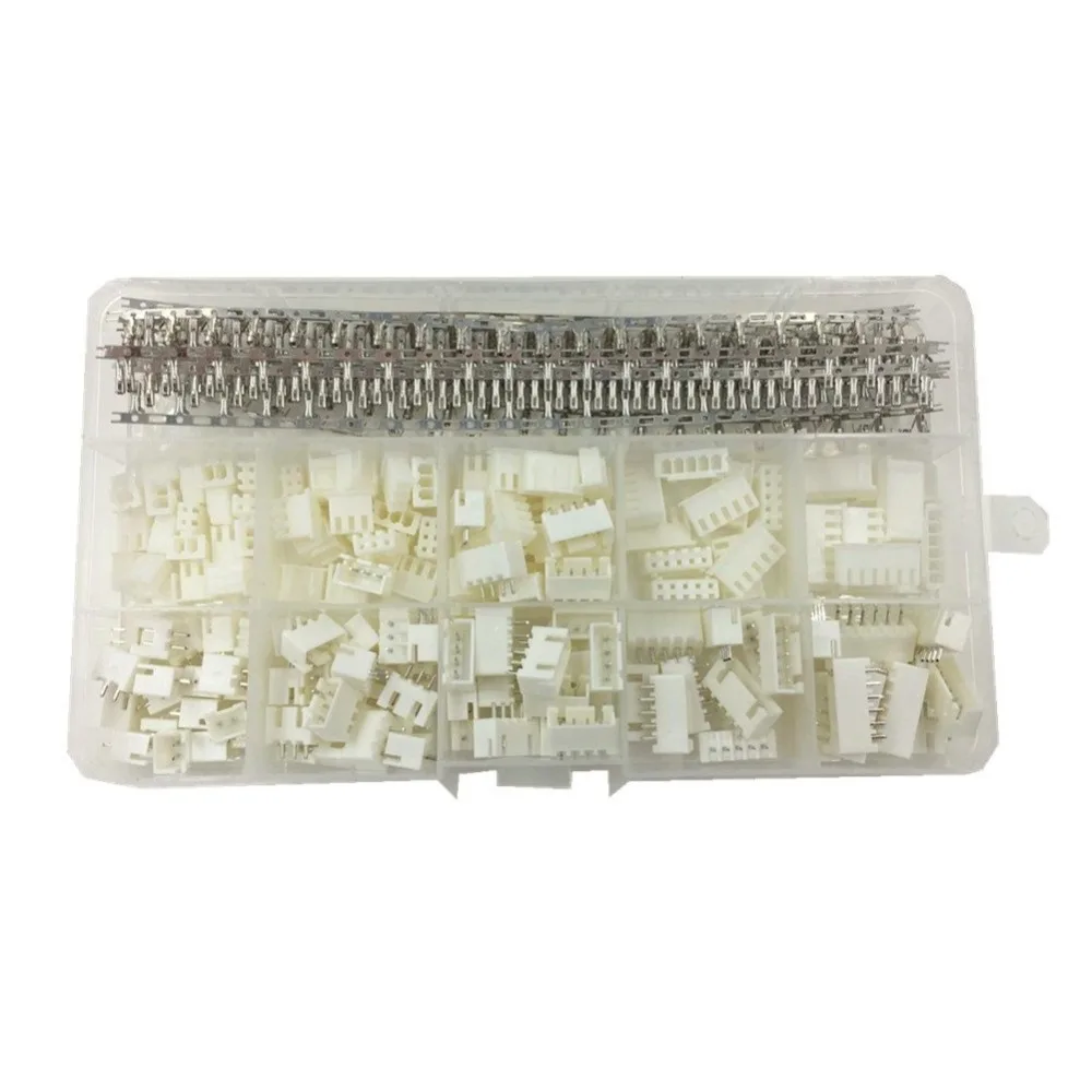 460pcs 2.54mm Connector Kit with 2.54mm Female Pin Header and 2/3 / 4/5 / 6 Pin Housing Connector Adapter Plug (Connector Kit)
460pcs 2.54mm Connector Kit with 2.54mm Female Pin Header and 2/3 / 4/5 / 6 Pin Housing Connector Adapter Plug (Connector Kit)