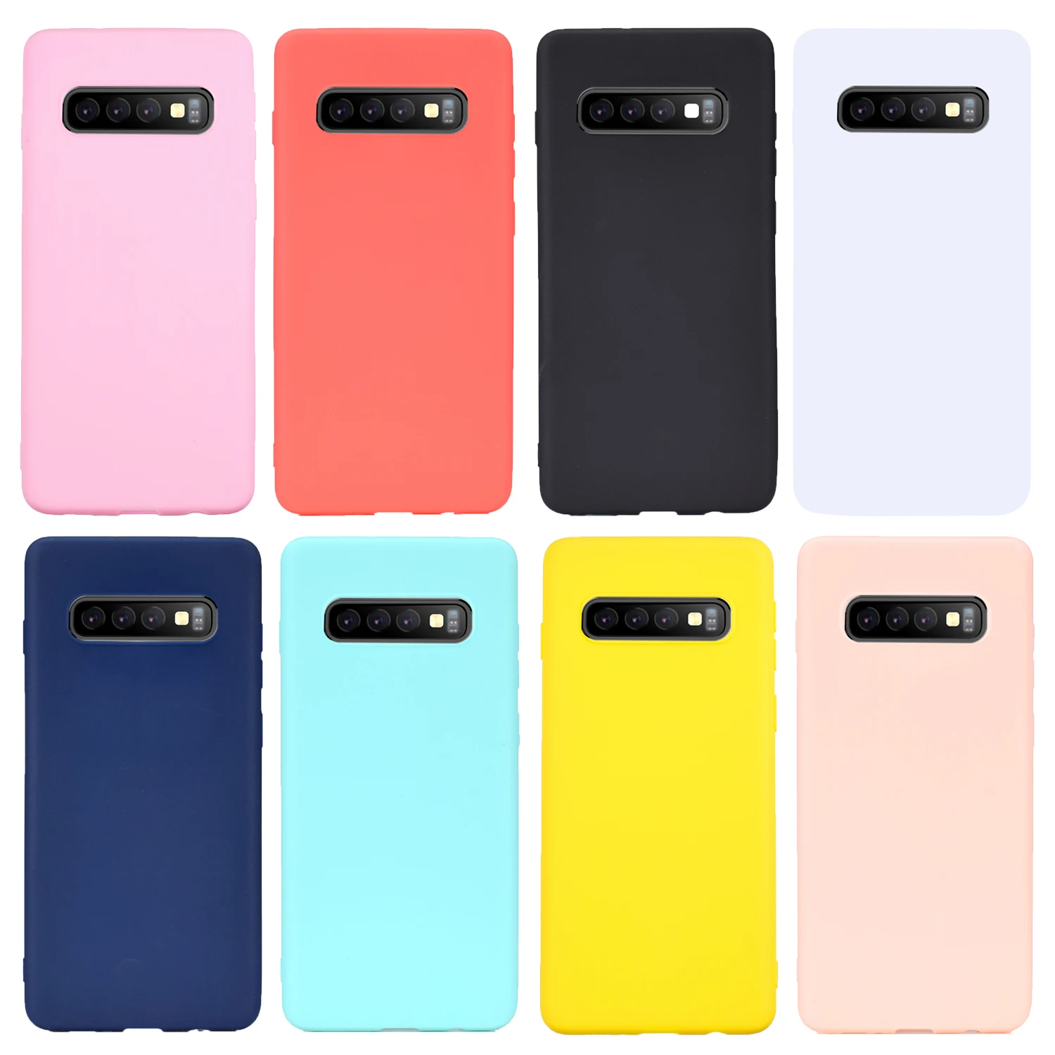 Color TPU Silicone Frosted Matte Cover For Samsung Galaxy S10 Plus/S10e Case S 10 + S10 lite case For Samsung Galaxy S10 5G
Color TPU Silicone Frosted Matte Cover For Samsung Galaxy S10 Plus/S10e Case S 10 + S10 lite case For Samsung Galaxy S10 5G