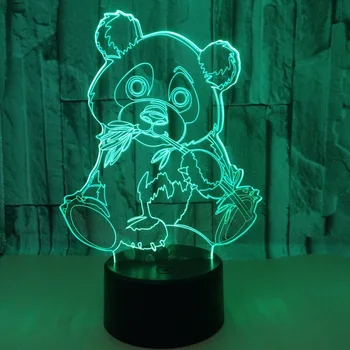 Panda Eating Bamboo 3d Night Light Colorful Visual Kids Lamp Touch Remote Control Gift 3D Night Light
Panda Eating Bamboo 3d Night Light Colorful Visual Kids Lamp Touch Remote Control Gift 3D Night Light