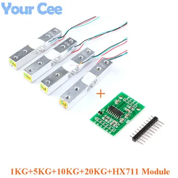 Load Cell 1KG 5KG 10KG 20KG HX711 AD Module Weight Sensor Electronic Scale Aluminum Alloy Weighing Pressure Sensor
Load Cell 1KG 5KG 10KG 20KG HX711 AD Module Weight Sensor Electronic Scale Aluminum Alloy Weighing Pressure Sensor