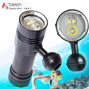 Activefire underwater Lamp XM-L2 XPE led Video Diving Fill Light 3 modes White Red Photography Tactical dive torch Flashlight
Activefire underwater Lamp XM-L2 XPE led Video Diving Fill Light 3 modes White Red Photography Tactical dive torch Flashlight