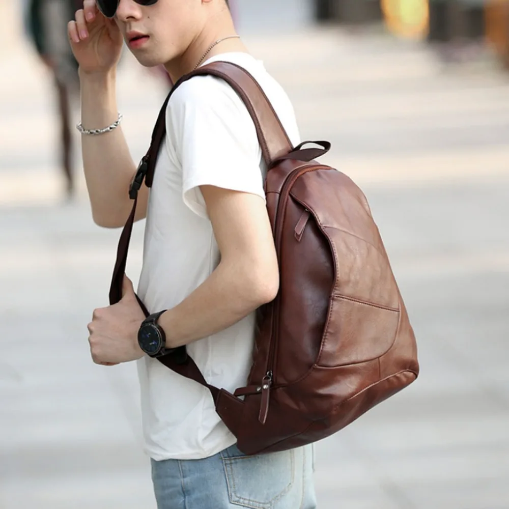Men's PU Leather Vintage Travel Riding Irregular Triangle Messenger Shoulder Sling Chest Casual Bag
Men's PU Leather Vintage Travel Riding Irregular Triangle Messenger Shoulder Sling Chest Casual Bag