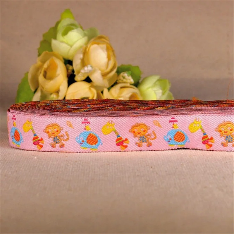 2016 NEW 5/8 '(16 mmx10yards) Pink Animal family 100% Polyester Woven Jacquard Ribbon for DIY Dog collar Free Shipping
2016 NEW 5/8 '(16 mmx10yards) Pink Animal family 100% Polyester Woven Jacquard Ribbon for DIY Dog collar Free Shipping