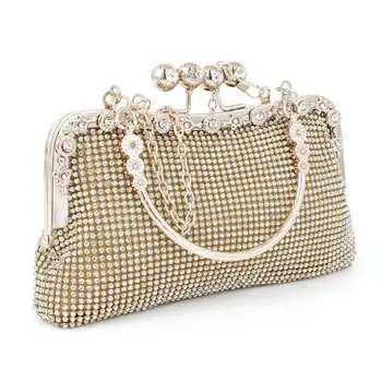 2016 Luxury Diamonds bags Chain Shoulder Clutches Golden/silver/black Women Handbags Evening Bags Bridal wedding party purse
2016 Luxury Diamonds bags Chain Shoulder Clutches Golden/silver/black Women Handbags Evening Bags Bridal wedding party purse