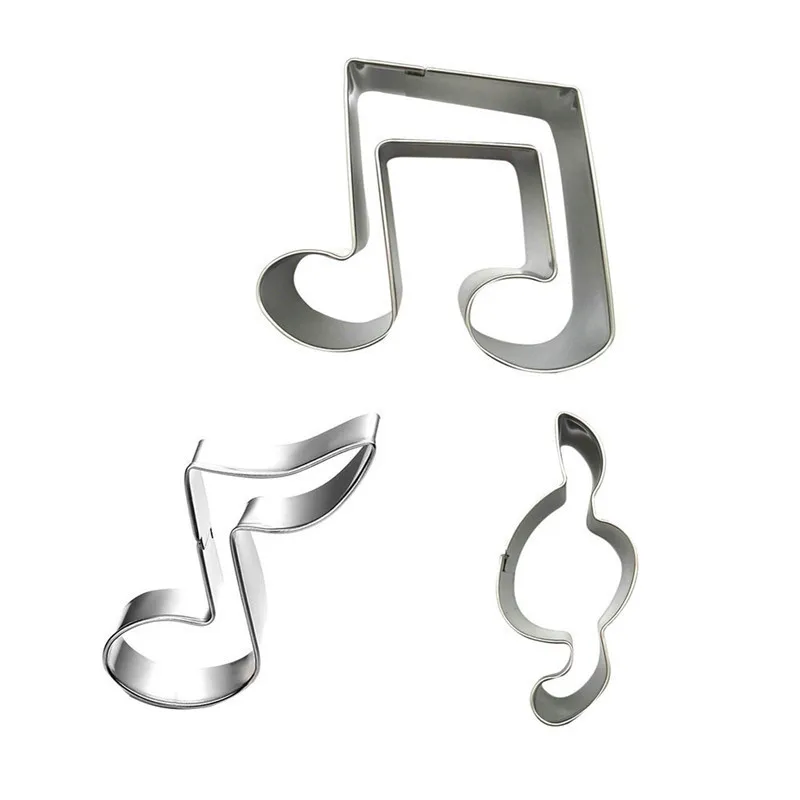 Stainless Steel Music Note Fondant Cake Cookie Biscuit Cutter Decorating Mould Pastry Baking Tools
Stainless Steel Music Note Fondant Cake Cookie Biscuit Cutter Decorating Mould Pastry Baking Tools