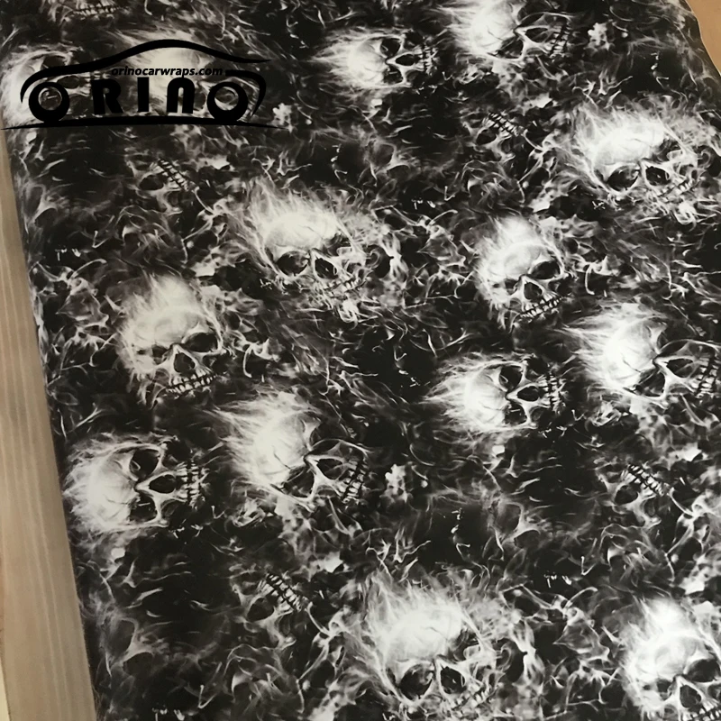 Skull Car Sticker Vinyl Film-15