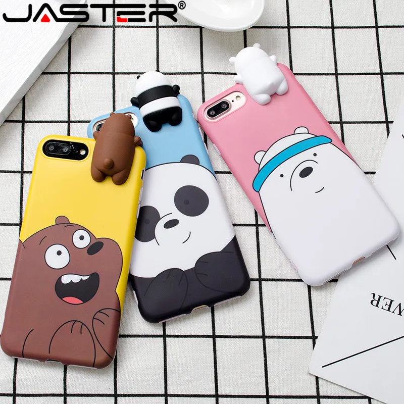 3D Cute Cartoon We Bare Bears brothers funny toys soft phone case for iphone 5 5s 6 6s 7 8 plus 10 X XR XS MAX cover cases coque
3D Cute Cartoon We Bare Bears brothers funny toys soft phone case for iphone 5 5s 6 6s 7 8 plus 10 X XR XS MAX cover cases coque