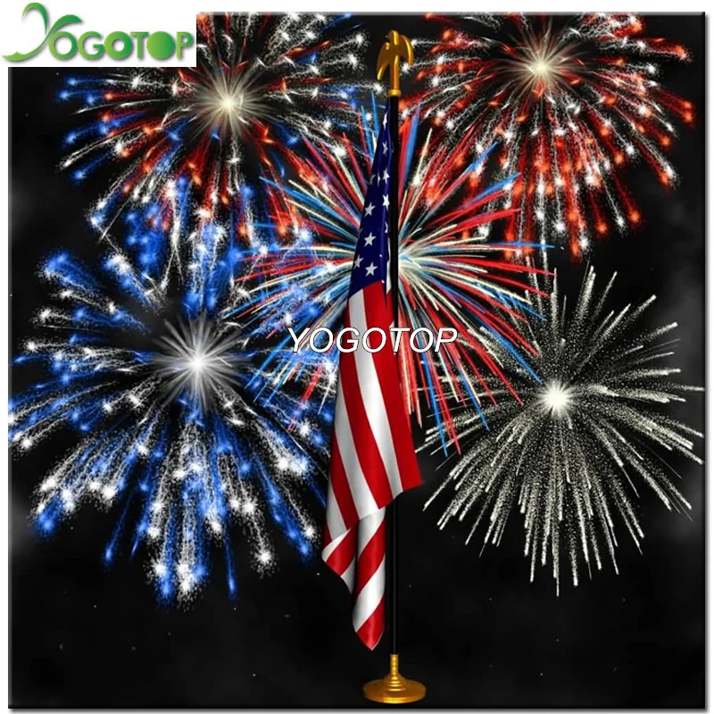 YOGOTOP Diamond Embroidery Flag fireworks Home Decor Diy Diamond Painting 5D Full Square Round Rhinestone Mosaic Painting YY296
YOGOTOP Diamond Embroidery Flag fireworks Home Decor Diy Diamond Painting 5D Full Square Round Rhinestone Mosaic Painting YY296