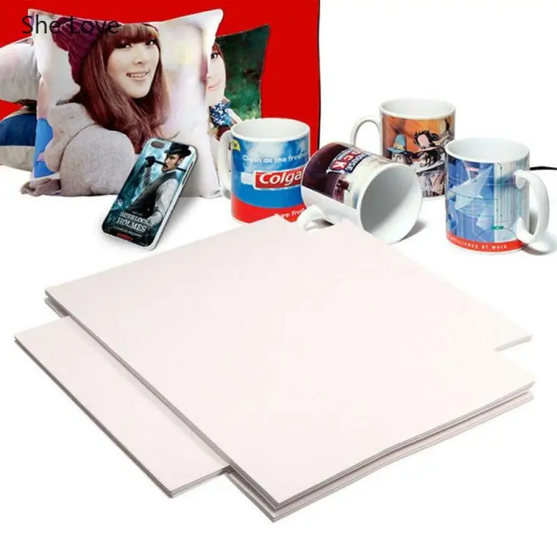 She Love 100Pcs/lot A4 Sublimation Heat Transfered Paper For Cotton T-Shirt Cushion Fabrics Cloth Phone Case Printing Materials
She Love 100Pcs/lot A4 Sublimation Heat Transfered Paper For Cotton T-Shirt Cushion Fabrics Cloth Phone Case Printing Materials