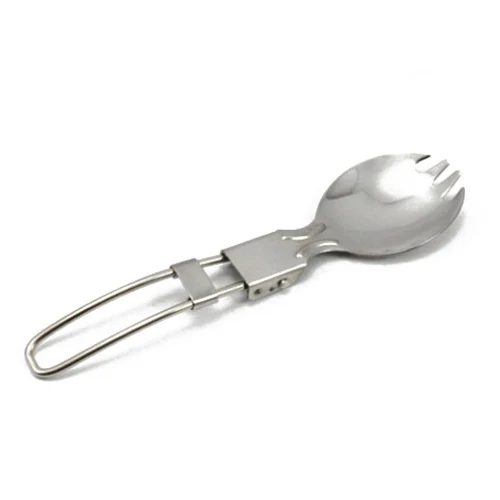 ELOS-Cookout Hiking Picnic Outdoor Tableware Foldable Stainless Steel Traveling Camping Spoon Fork Dual Purpose
ELOS-Cookout Hiking Picnic Outdoor Tableware Foldable Stainless Steel Traveling Camping Spoon Fork Dual Purpose