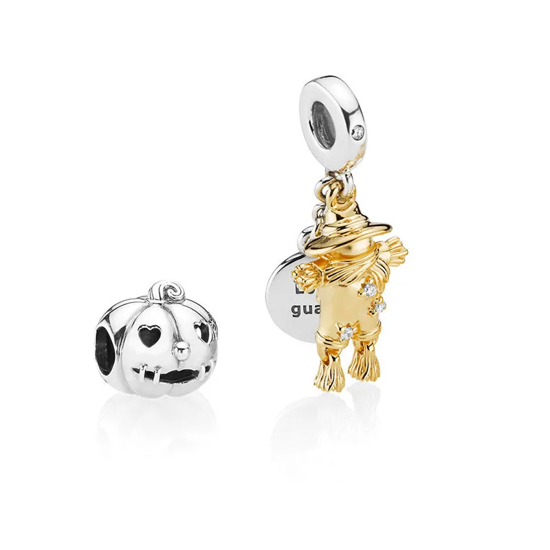 Golden Shine Scarecrow & Pumpkin Halloween Beads Sets for Charms Silver 925 Bracelets Women DIY Silver Beads for Jewelry Making
Golden Shine Scarecrow & Pumpkin Halloween Beads Sets for Charms Silver 925 Bracelets Women DIY Silver Beads for Jewelry Making