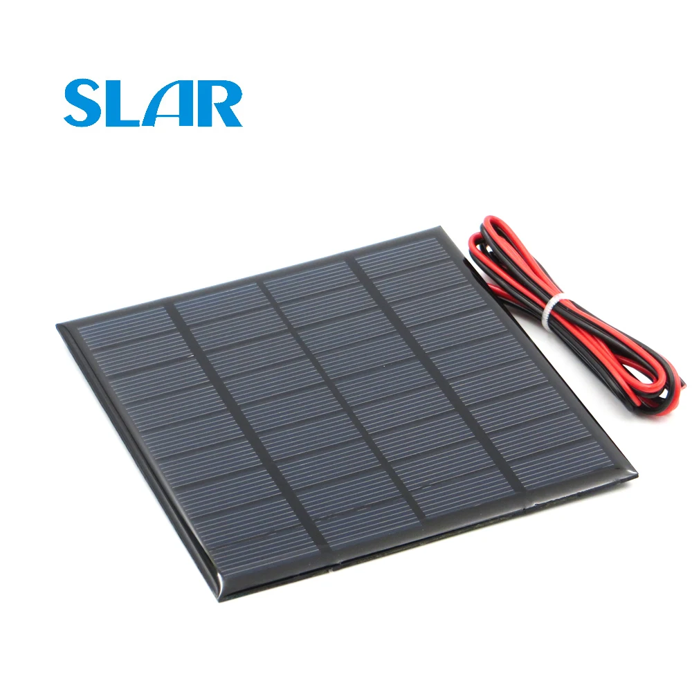 Solar Panel Polycrystalline Silicon 9V 2Watt with 100cm extend cable DIY Battery Charger Module Mini Solar Cell wire toy
Solar Panel Polycrystalline Silicon 9V 2Watt with 100cm extend cable DIY Battery Charger Module Mini Solar Cell wire toy