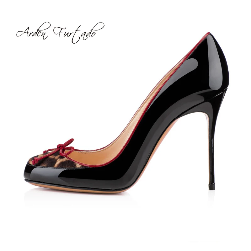 Arden Furtado 2018 spring autumn slip on stilettos pumps round toe Leopard butterfly knot fashion dress shoes office lady new
Arden Furtado 2018 spring autumn slip on stilettos pumps round toe Leopard butterfly knot fashion dress shoes office lady new