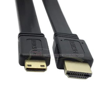 HDTV 1080p 3D HDMI 1.4 Male to Mini HDMI Flat Slim Cable hdmi mini hdmi 1.5m 5ft 150cm
HDTV 1080p 3D HDMI 1.4 Male to Mini HDMI Flat Slim Cable hdmi mini hdmi 1.5m 5ft 150cm