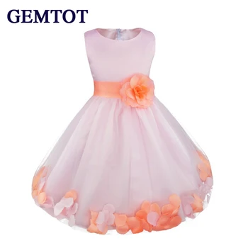 GEMTOT Kids Girls Flower Petals Dress Children Bridesmaid Toddler Elegant Dress Pageant Wedding Bridal Tulle Formal Party Dress
GEMTOT Kids Girls Flower Petals Dress Children Bridesmaid Toddler Elegant Dress Pageant Wedding Bridal Tulle Formal Party Dress