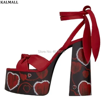 KALMALL Fashion Women Platform Sandals Bow-Tied Block High Heels Peep Toe Stilettos Party Wedding Sandals Ladies
KALMALL Fashion Women Platform Sandals Bow-Tied Block High Heels Peep Toe Stilettos Party Wedding Sandals Ladies