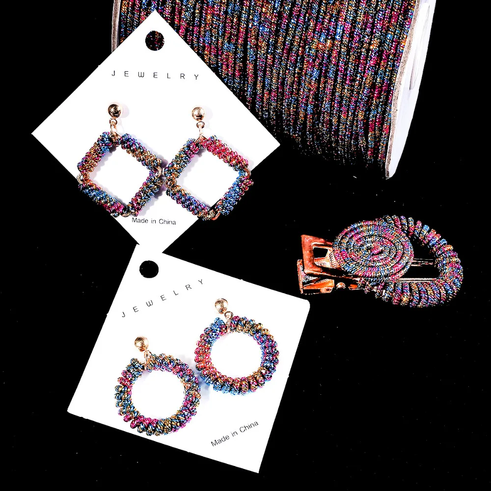 5m/lot 2mm soft Aluminium Wire Wrapped Metal Thread for Earring Necklace Hair Ornaments DIY Jewelry Craft Making
5m/lot 2mm soft Aluminium Wire Wrapped Metal Thread for Earring Necklace Hair Ornaments DIY Jewelry Craft Making
