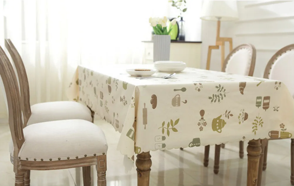 RULDGEE Waterproof Oilproof PVC Tablecloth Country Style Plaid Print Rectangle Table Cover Home Kitchen Decoration
RULDGEE Waterproof Oilproof PVC Tablecloth Country Style Plaid Print Rectangle Table Cover Home Kitchen Decoration