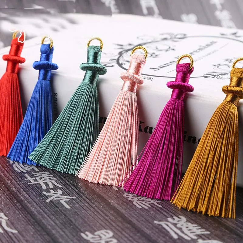 Mibrow 5pcs/lot 8cm Long Multicolor Cotton Silk Tassel Cords for Earrings Charm Pendant Satin Tassel Jewelry Making Findings
Mibrow 5pcs/lot 8cm Long Multicolor Cotton Silk Tassel Cords for Earrings Charm Pendant Satin Tassel Jewelry Making Findings