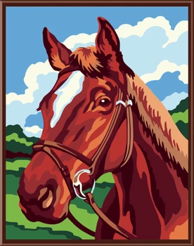 Frameless Picture Pn Wall Animal Design Steed Picture Diy Paint by Numbers For Lobby Decoration 40X50cm G283
Frameless Picture Pn Wall Animal Design Steed Picture Diy Paint by Numbers For Lobby Decoration 40X50cm G283
