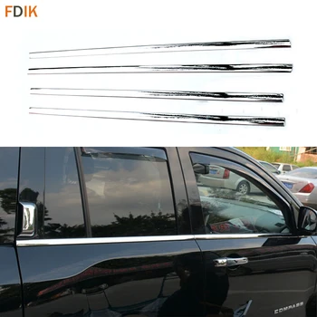 4pcs Stainless Steel Bottom Window Frame Sill Molding Trim Cover Garnish for Jeep Compass 2011-2015
4pcs Stainless Steel Bottom Window Frame Sill Molding Trim Cover Garnish for Jeep Compass 2011-2015