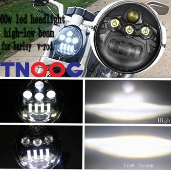 TNOOG For 2002-2017 V-Rod VRod VRSCF VRSC VRSCR LED Motorcycle Headlight with DOT E9 sign high/low beam 60w
TNOOG For 2002-2017 V-Rod VRod VRSCF VRSC VRSCR LED Motorcycle Headlight with DOT E9 sign high/low beam 60w