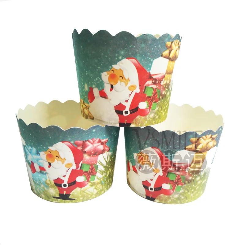 50PCS Blue Dancing Santa Paper Baking Cake Cup Liners Muffin Kitchen Cases Cups for Christmas New year party cake decoration
50PCS Blue Dancing Santa Paper Baking Cake Cup Liners Muffin Kitchen Cases Cups for Christmas New year party cake decoration
