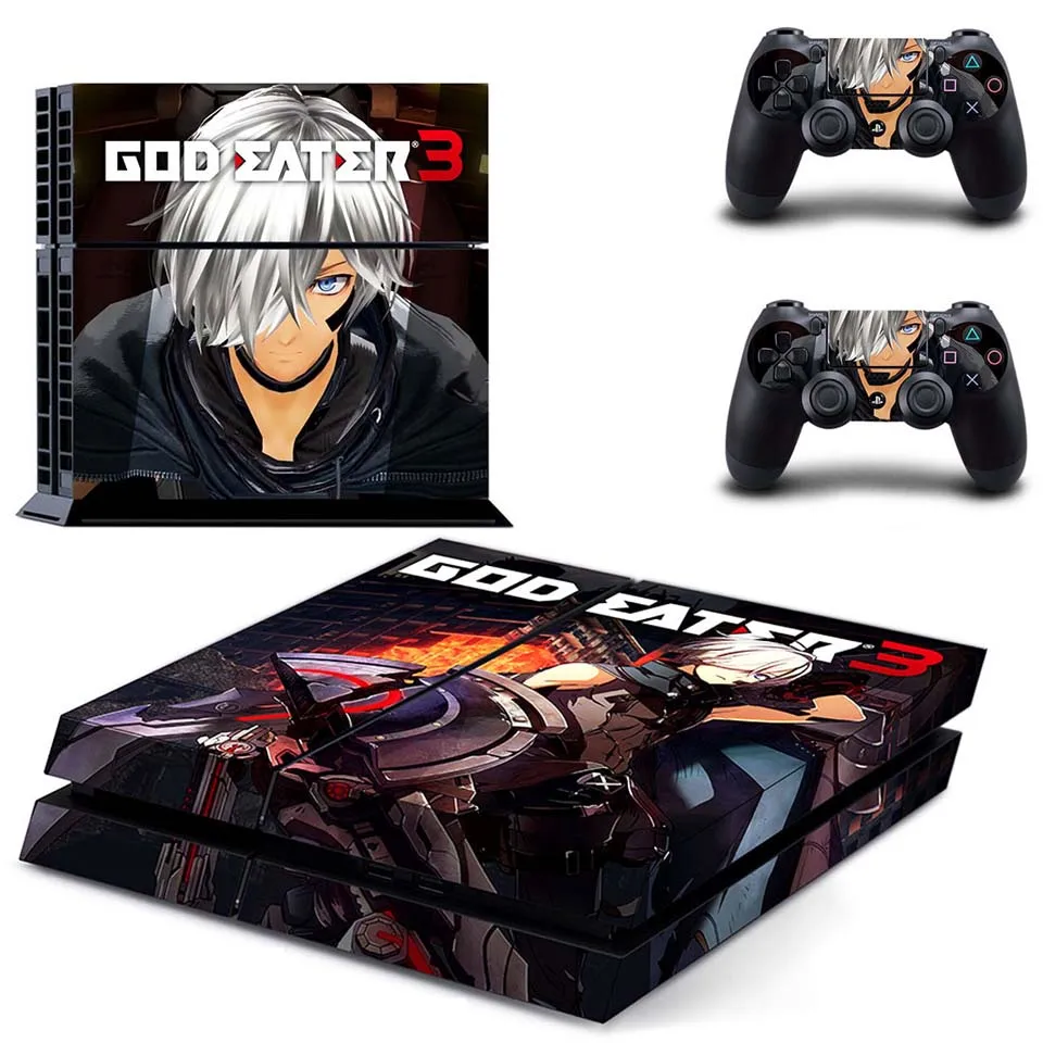 God Eater 3 For PS4 Vinyl Skin Sticker Cover For PS4 Playstation 4 Console + 2 Controller Decal Game Accessories
God Eater 3 For PS4 Vinyl Skin Sticker Cover For PS4 Playstation 4 Console + 2 Controller Decal Game Accessories