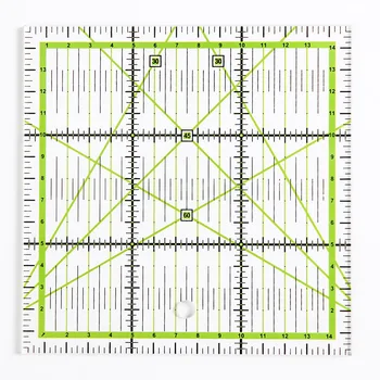 15*15cm Rectangle Shape Acrylic Quilting Templates Patchwork Sewing Ruler Tool for Craft Apparel Sewing Fabric Tool Supplies
15*15cm Rectangle Shape Acrylic Quilting Templates Patchwork Sewing Ruler Tool for Craft Apparel Sewing Fabric Tool Supplies