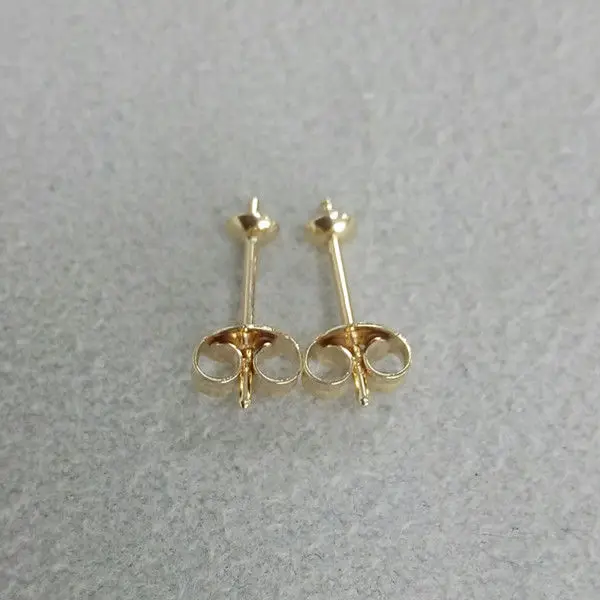 9k Yellow Gold Post Back Stud Butterfly Earring Findings Jewelry Making Stoppers
9k Yellow Gold Post Back Stud Butterfly Earring Findings Jewelry Making Stoppers