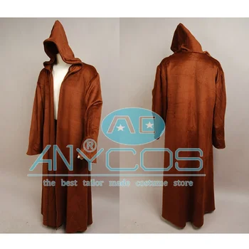 Star Cosplay Wars Brown Sith Jedi Robe Wool Cloak Kenobi Hooded Robe Outfit Movie Cosplay Costume New Arrival
Star Cosplay Wars Brown Sith Jedi Robe Wool Cloak Kenobi Hooded Robe Outfit Movie Cosplay Costume New Arrival
