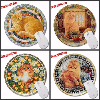 Mairuige Mouse Pad Durable Desktop Pad Mousepads Computer Persian Cat On The Persian Carpet Round Mouse Mat Round Mice Pad
Mairuige Mouse Pad Durable Desktop Pad Mousepads Computer Persian Cat On The Persian Carpet Round Mouse Mat Round Mice Pad