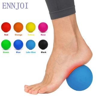 63mm Rubber solid Massage lacrosse ball for feet back Therapy trigger point body Yoga Fitness Release muscle fatigue
63mm Rubber solid Massage lacrosse ball for feet back Therapy trigger point body Yoga Fitness Release muscle fatigue