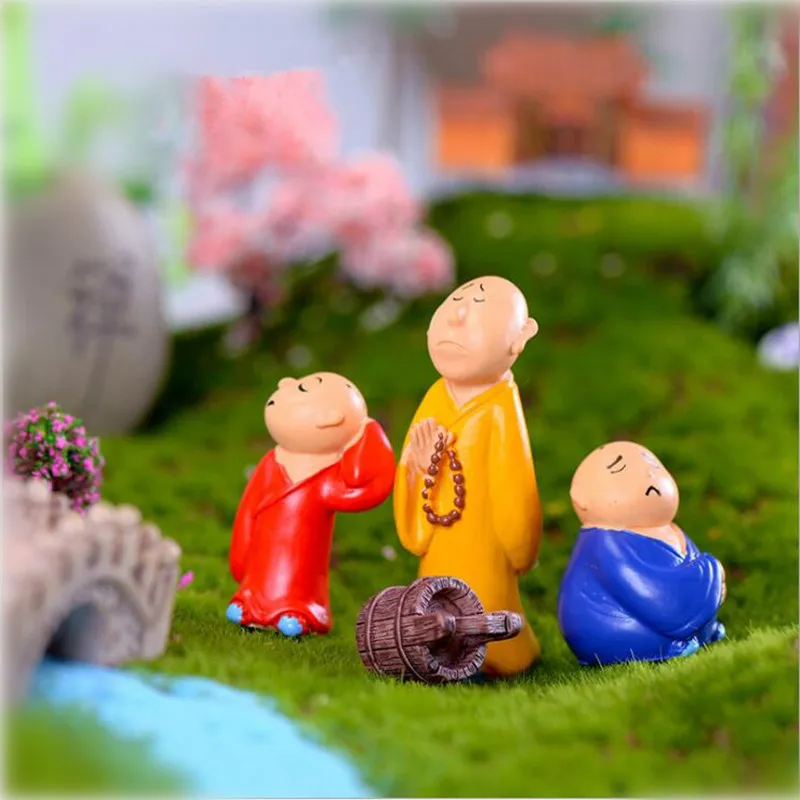 4pcs/set Mini Cute Monk Bucket Figurines Garden Decoration,Plant Decor Little Monks Figure Ornament Buddha Boy
4pcs/set Mini Cute Monk Bucket Figurines Garden Decoration,Plant Decor Little Monks Figure Ornament Buddha Boy
