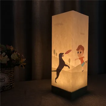 Sharelife Creative Warm White Dog Paper Shadow USB Mini Night Light for Home Room Atmosphere Lamp Children's Birthday Gift 1046
Sharelife Creative Warm White Dog Paper Shadow USB Mini Night Light for Home Room Atmosphere Lamp Children's Birthday Gift 1046
