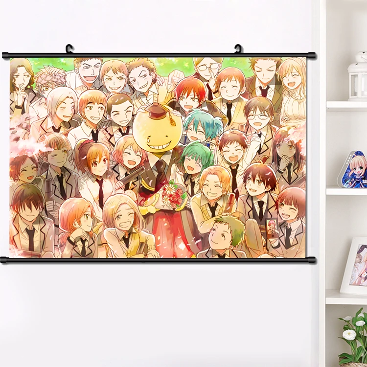 Anime Assassination Classroom Kayano Kaede Akabane Karuma Shiro Wall Scroll Poster Manga Wall Hanging Poster Home Decoration Art
Anime Assassination Classroom Kayano Kaede Akabane Karuma Shiro Wall Scroll Poster Manga Wall Hanging Poster Home Decoration Art