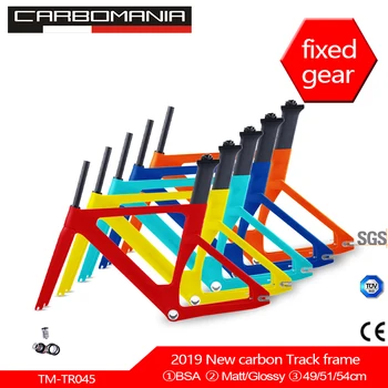 2020 new full carbon track frame Carbon Track Bike Frameset with Fork seatpost road carbon frames fixed gear bike frameset
2020 new full carbon track frame Carbon Track Bike Frameset with Fork seatpost road carbon frames fixed gear bike frameset
