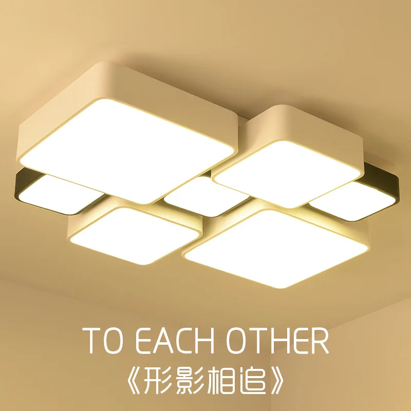 Modern minimalist personality creative home living room lamp rectangular warm romantic bedroom lamp Nordic LED ceiling lamp
Modern minimalist personality creative home living room lamp rectangular warm romantic bedroom lamp Nordic LED ceiling lamp