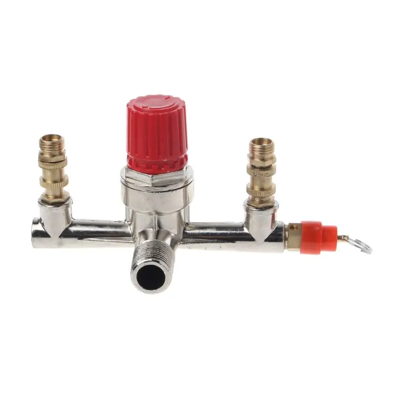Valve Fitting Air Compressor Double Outlet Pressure Switch Control Regulator
Valve Fitting Air Compressor Double Outlet Pressure Switch Control Regulator