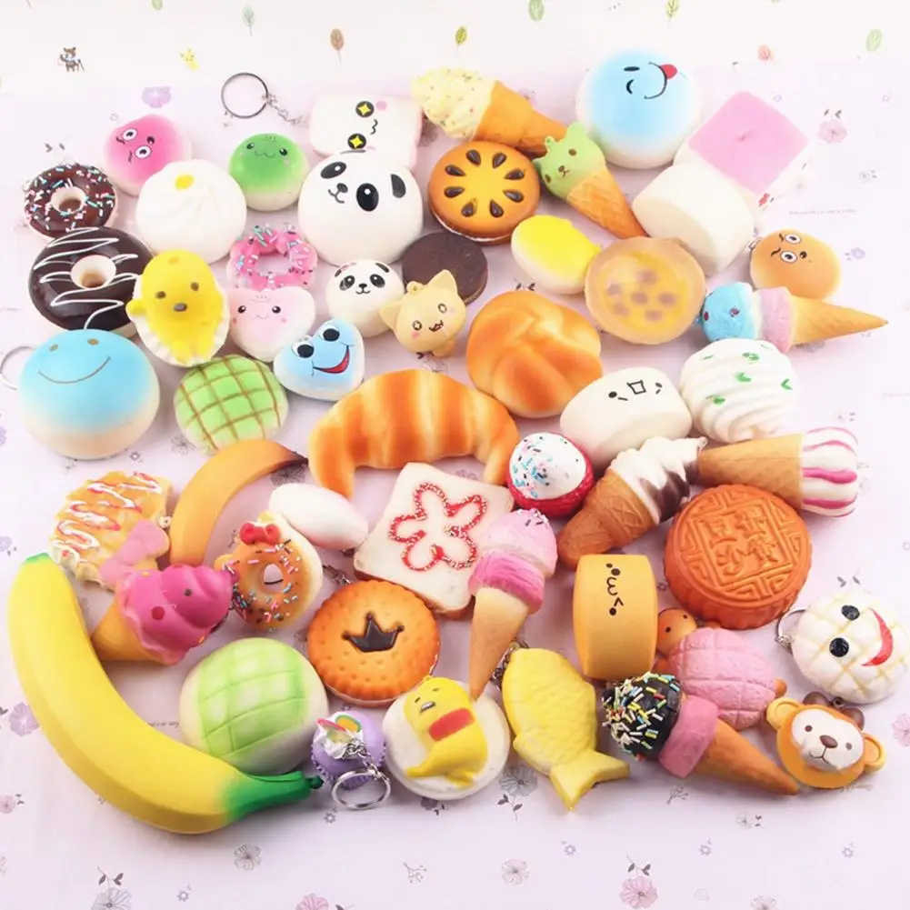 LeadingStar 10pcs Random Kawaii Mini Soft Squishy Foods Doughnut Lovely Cake Cute Bread Phone Straps Charm Kids Toy -ZK 30
LeadingStar 10pcs Random Kawaii Mini Soft Squishy Foods Doughnut Lovely Cake Cute Bread Phone Straps Charm Kids Toy -ZK 30