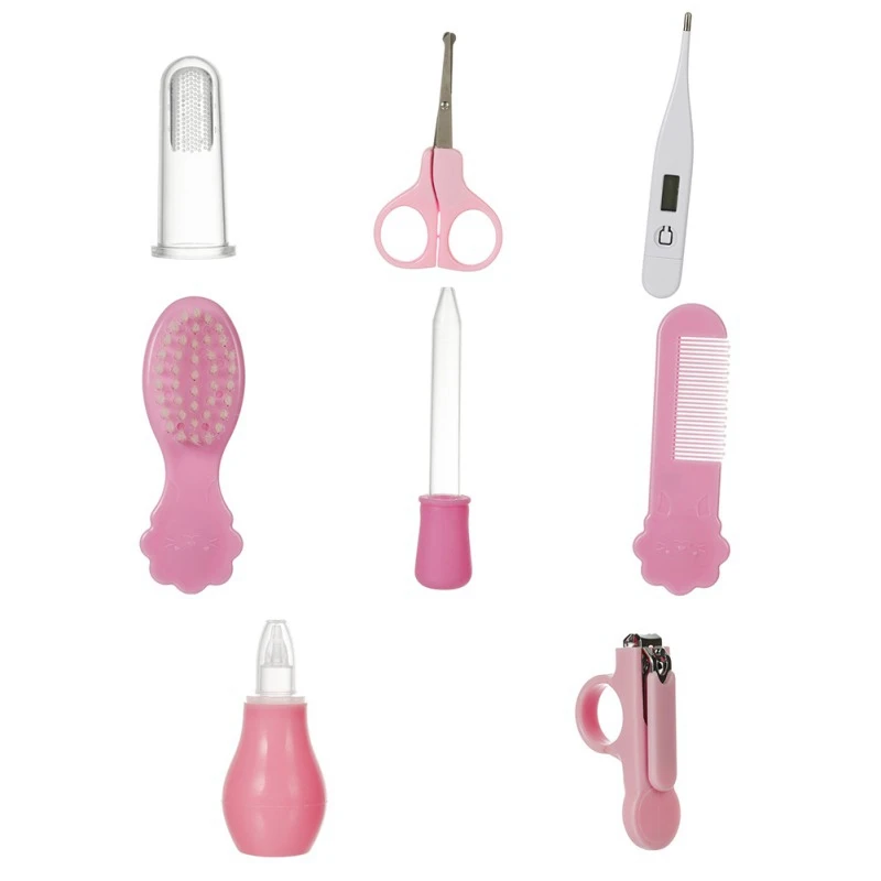 8Pcs/Set Newborn Babys Kids Nail Hair Health Care Thermometer Grooming Brush Medicine Dropper Kit
8Pcs/Set Newborn Babys Kids Nail Hair Health Care Thermometer Grooming Brush Medicine Dropper Kit