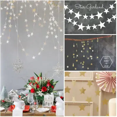 4M Paper Garland Banner Bunting Star Drop Baby Shower Wedding Party Decoration Crafts DIY Decor Hanging Decorations
4M Paper Garland Banner Bunting Star Drop Baby Shower Wedding Party Decoration Crafts DIY Decor Hanging Decorations