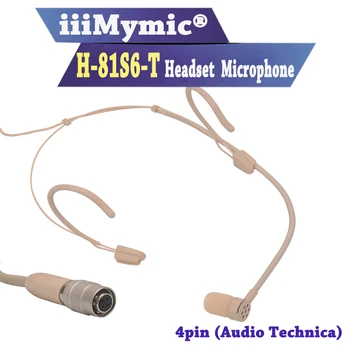 iiiMymic Mini 4pin Pro Condenser Headset Microphone For Audio Technica Wireless Body-Pack Transmitter 4pin Connector Headworn
iiiMymic Mini 4pin Pro Condenser Headset Microphone For Audio Technica Wireless Body-Pack Transmitter 4pin Connector Headworn