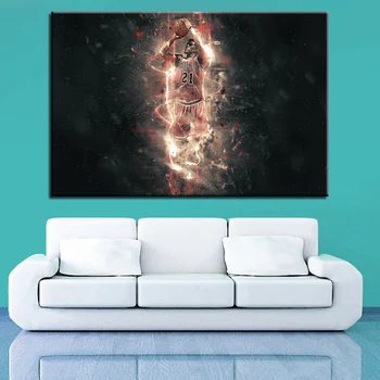 Artwork Poster Canvas Painting 1 Pieces Basketball Player HD Prints Home Decoration Bedside Background Wall Art Modular Picture
Artwork Poster Canvas Painting 1 Pieces Basketball Player HD Prints Home Decoration Bedside Background Wall Art Modular Picture
