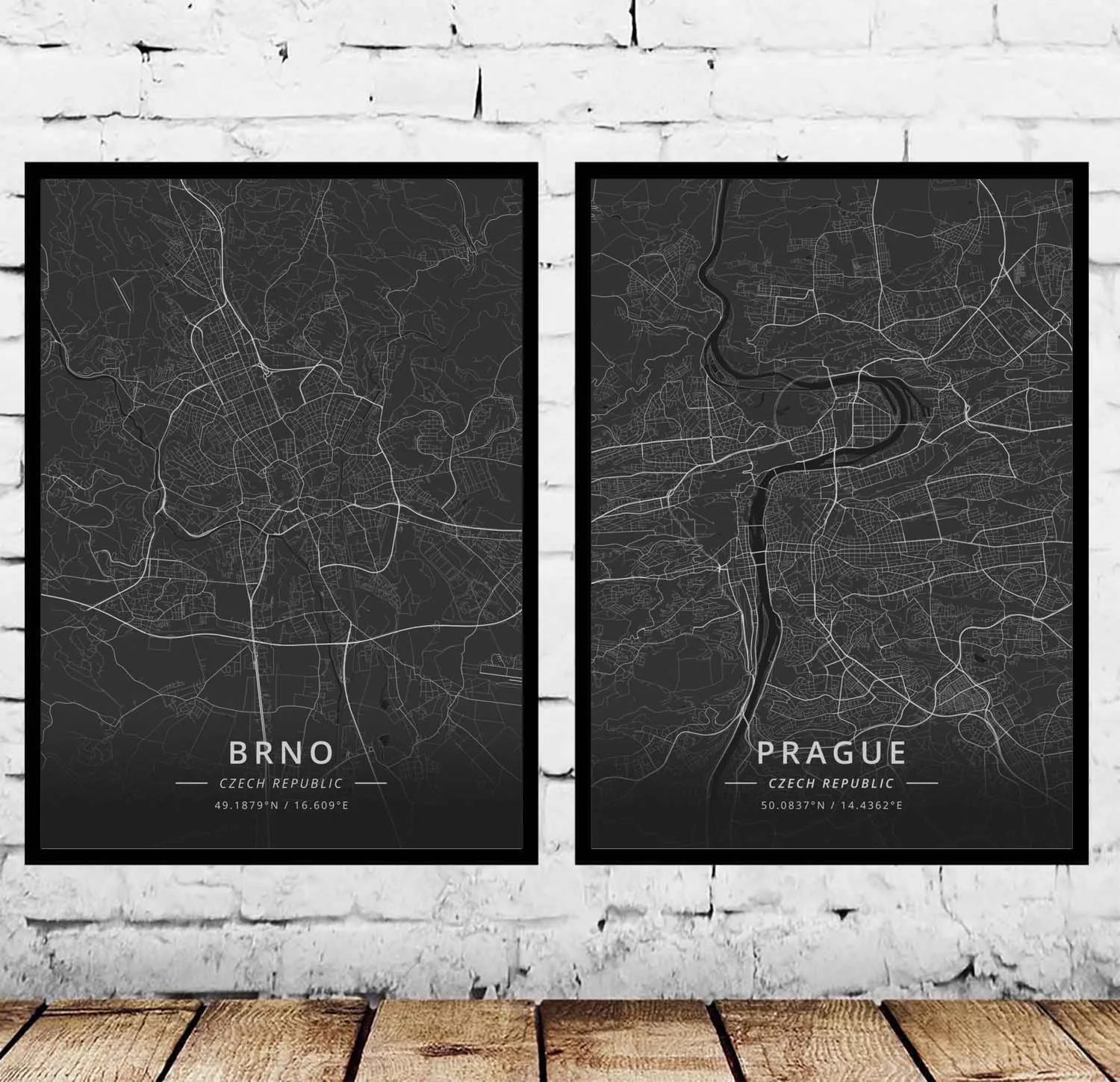 Brno Prague Czech Republic Poster | Дом и сад