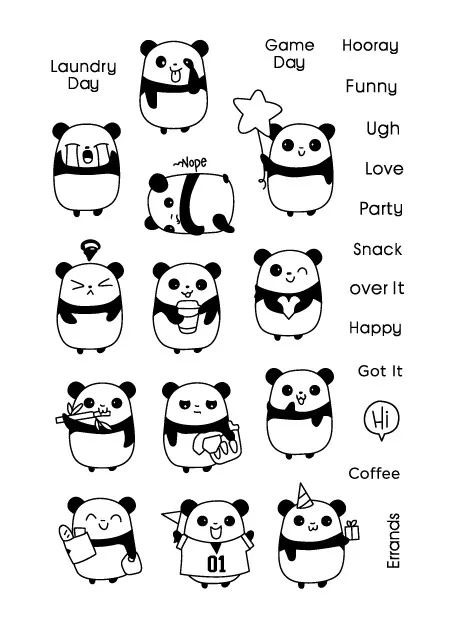 Panda Transparent Clear Stamps for DIY Scrapbooking/Card Making/Kids Christmas Fun Decoration Supplies
Panda Transparent Clear Stamps for DIY Scrapbooking/Card Making/Kids Christmas Fun Decoration Supplies
