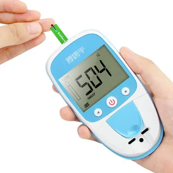 Glycated hemoglobin meter HBA1C home handheld saccharification blood glucose anlyzer with 25 test strips
Glycated hemoglobin meter HBA1C home handheld saccharification blood glucose anlyzer with 25 test strips