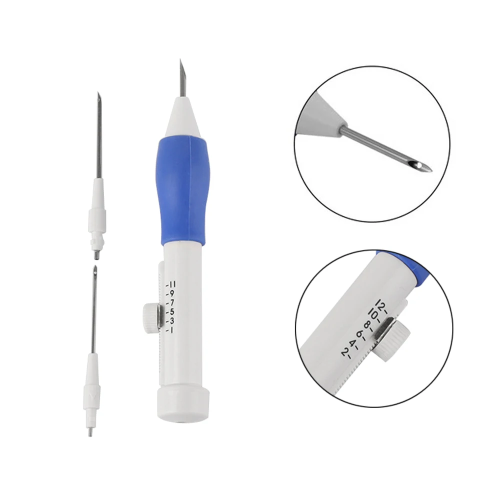 6Pcs/Set Hot Pratical ABS Plastic DIY Crafts Magic Embroidery Pen Set DIY 1.3mm 1.6mm 2.2mm Punch Needle Sewing Accessories
6Pcs/Set Hot Pratical ABS Plastic DIY Crafts Magic Embroidery Pen Set DIY 1.3mm 1.6mm 2.2mm Punch Needle Sewing Accessories